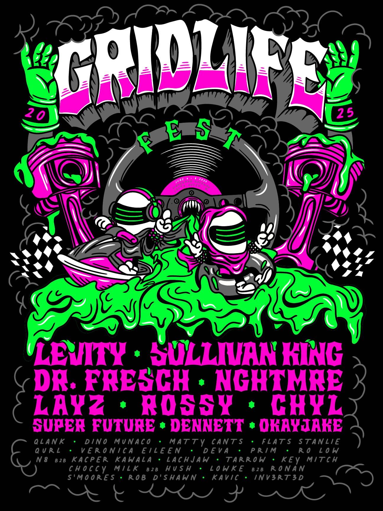 Midwest Fest 25 Lineup Poster