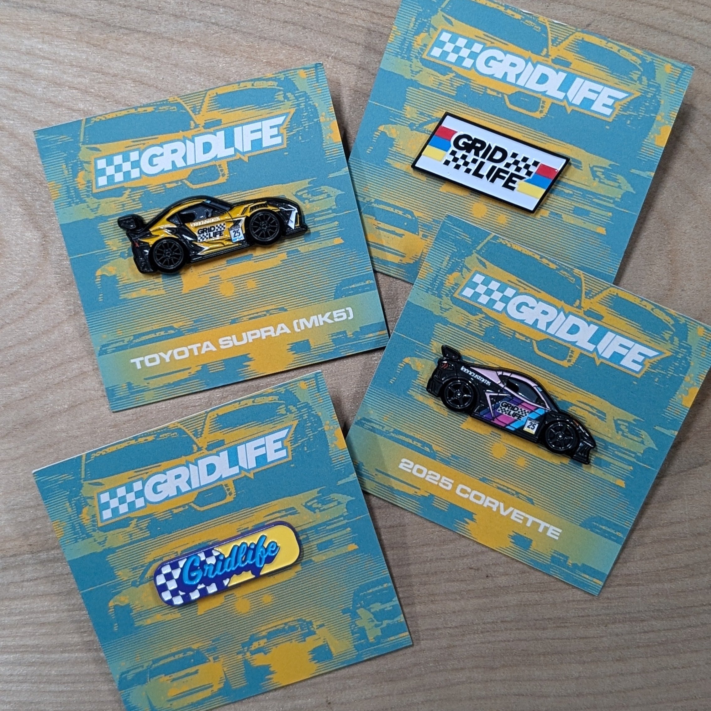 LEEN Customs x GRIDLIFE 25 Pins