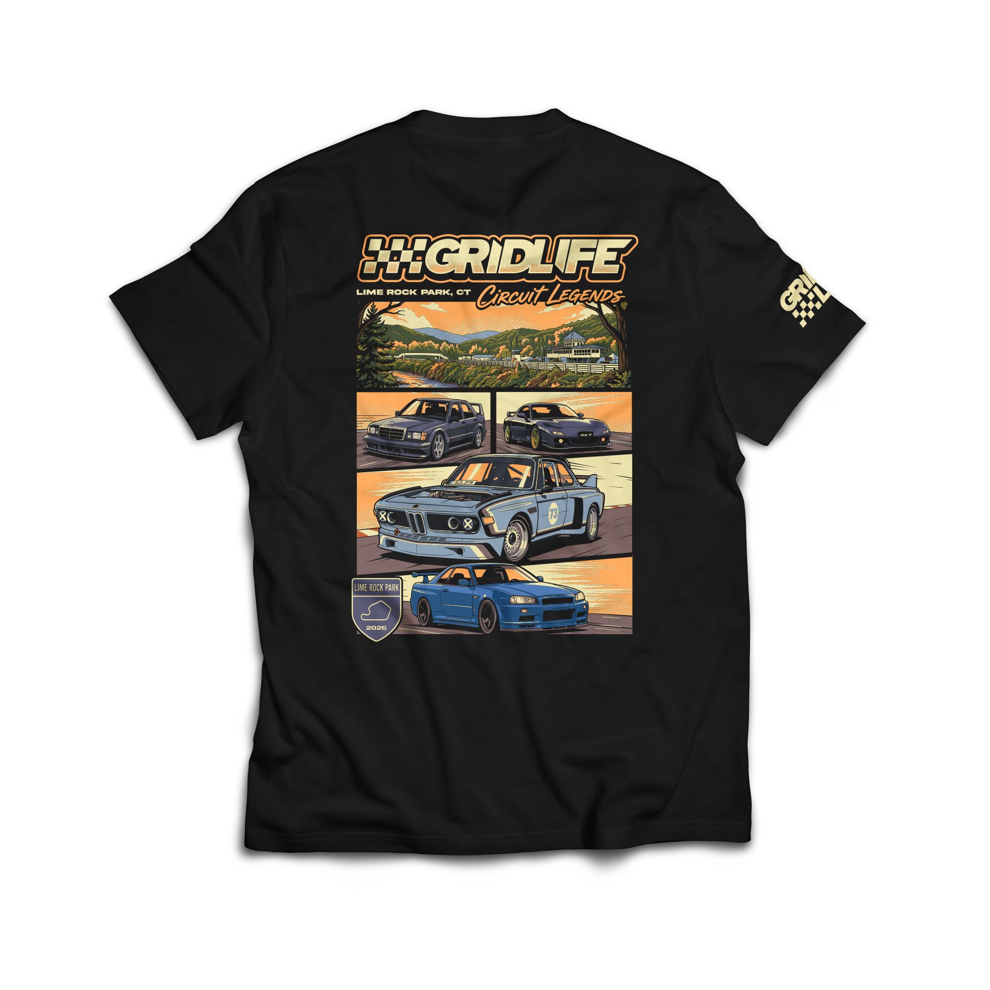 GRIDLIFE Circuit Legends Event Tee