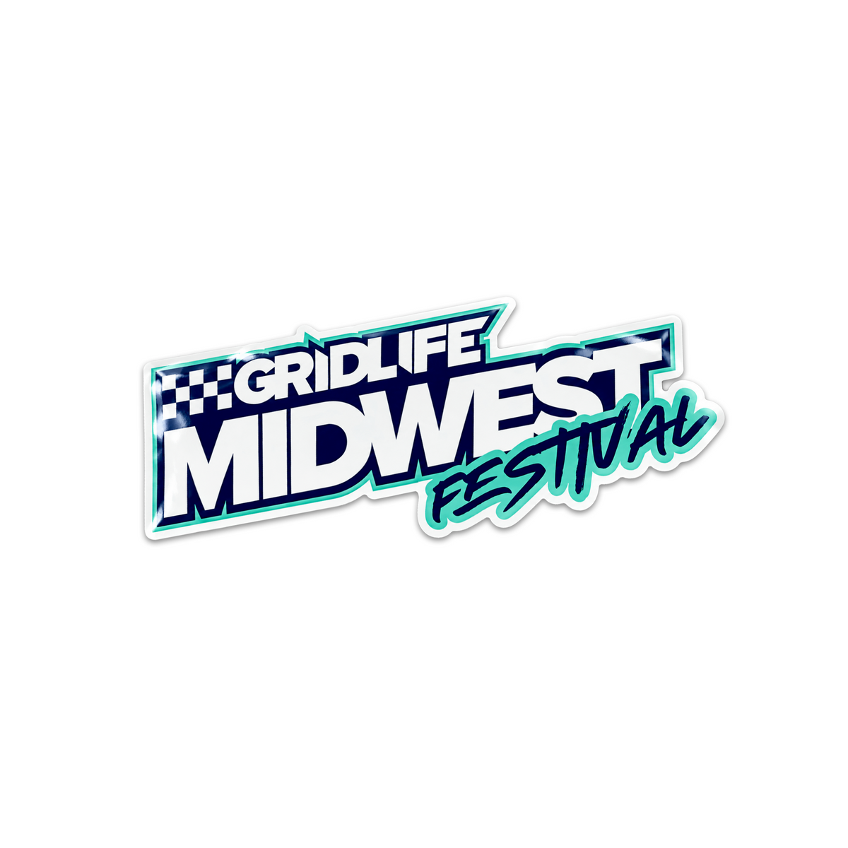 GRIDLIFE Midwest Festival Sticker