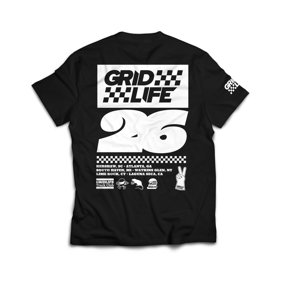 GRIDLIFE Flag Logo Ying Yang 26'