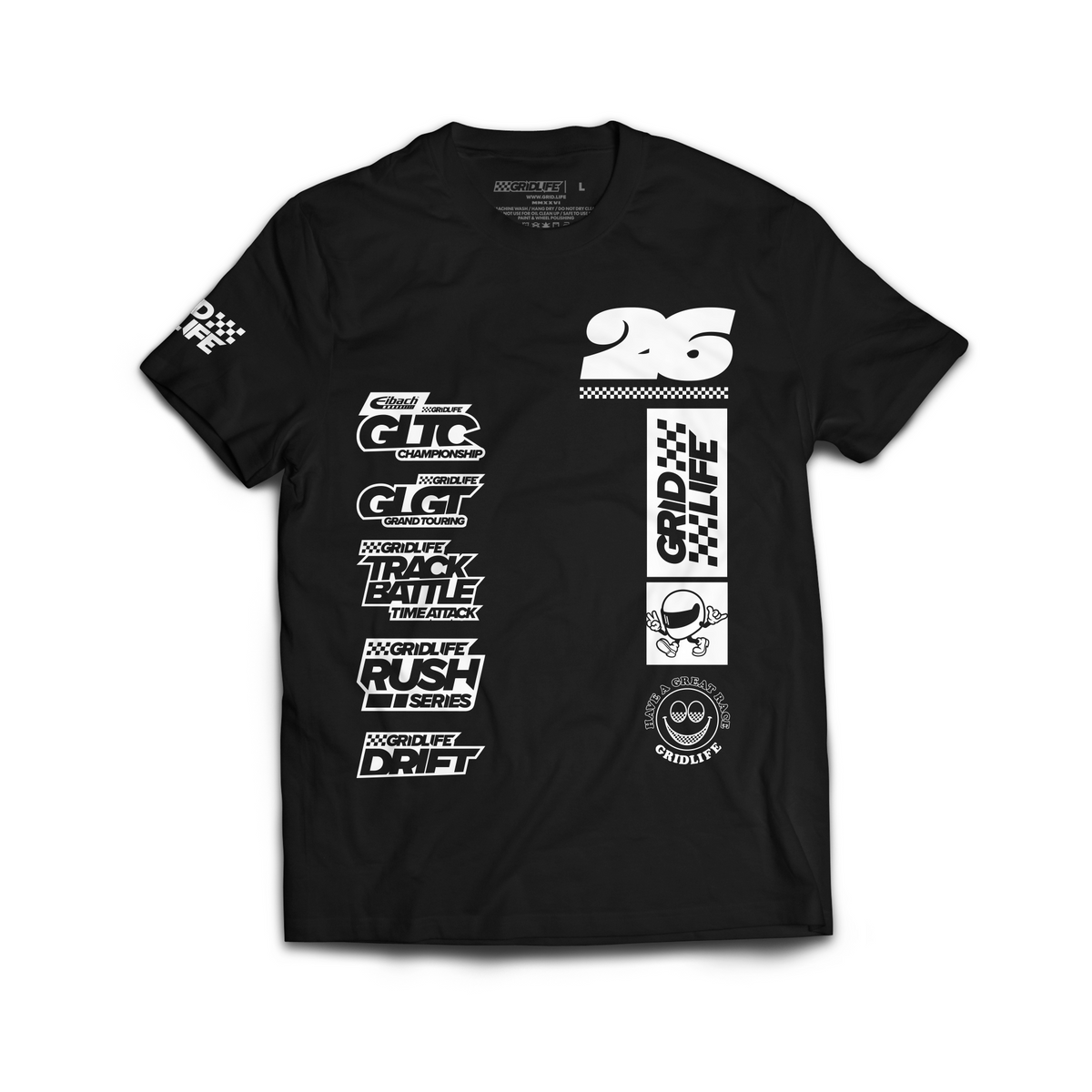 GRIDLIFE Flag Logo Ying Yang 26'
