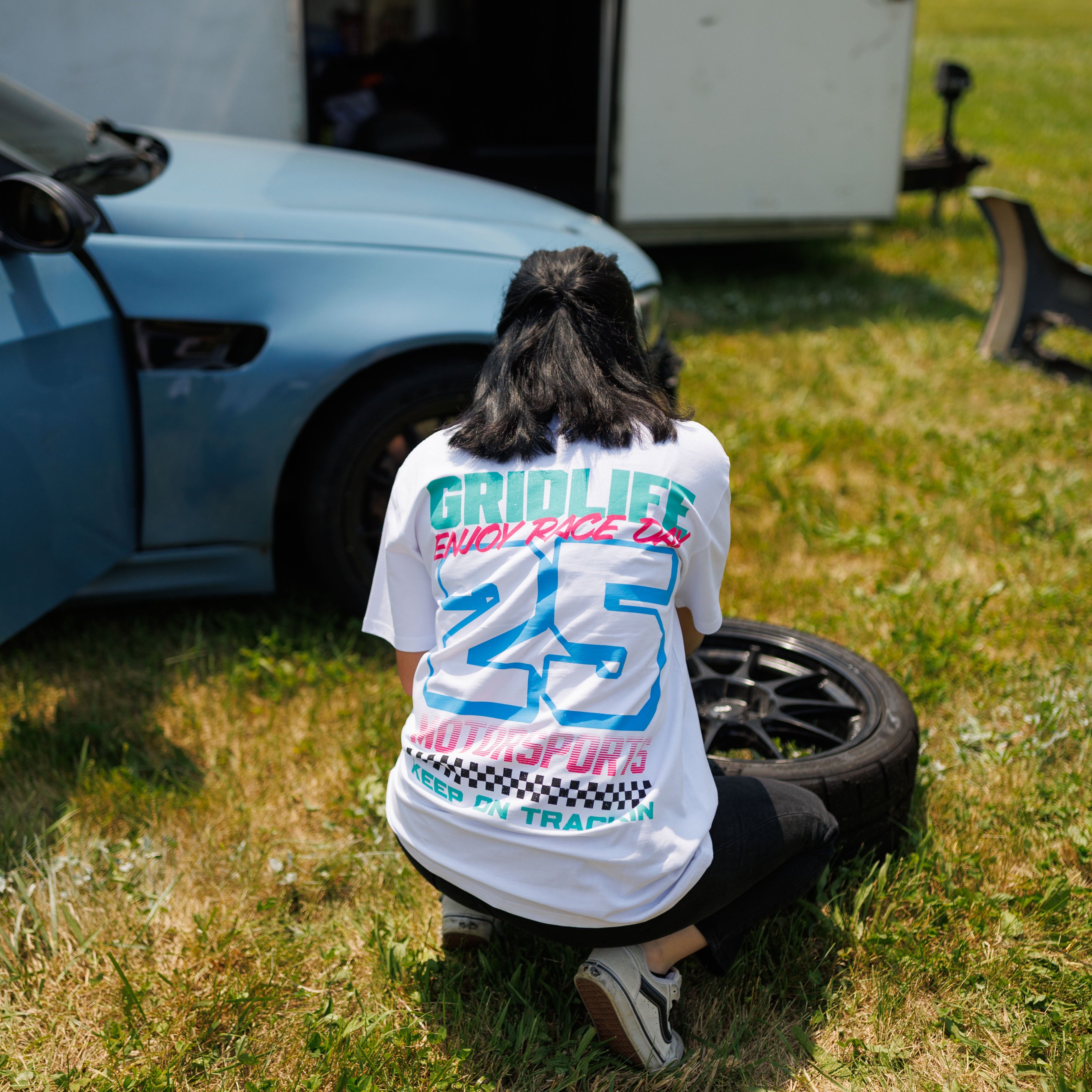 Enjoy Race Day 25 Tee