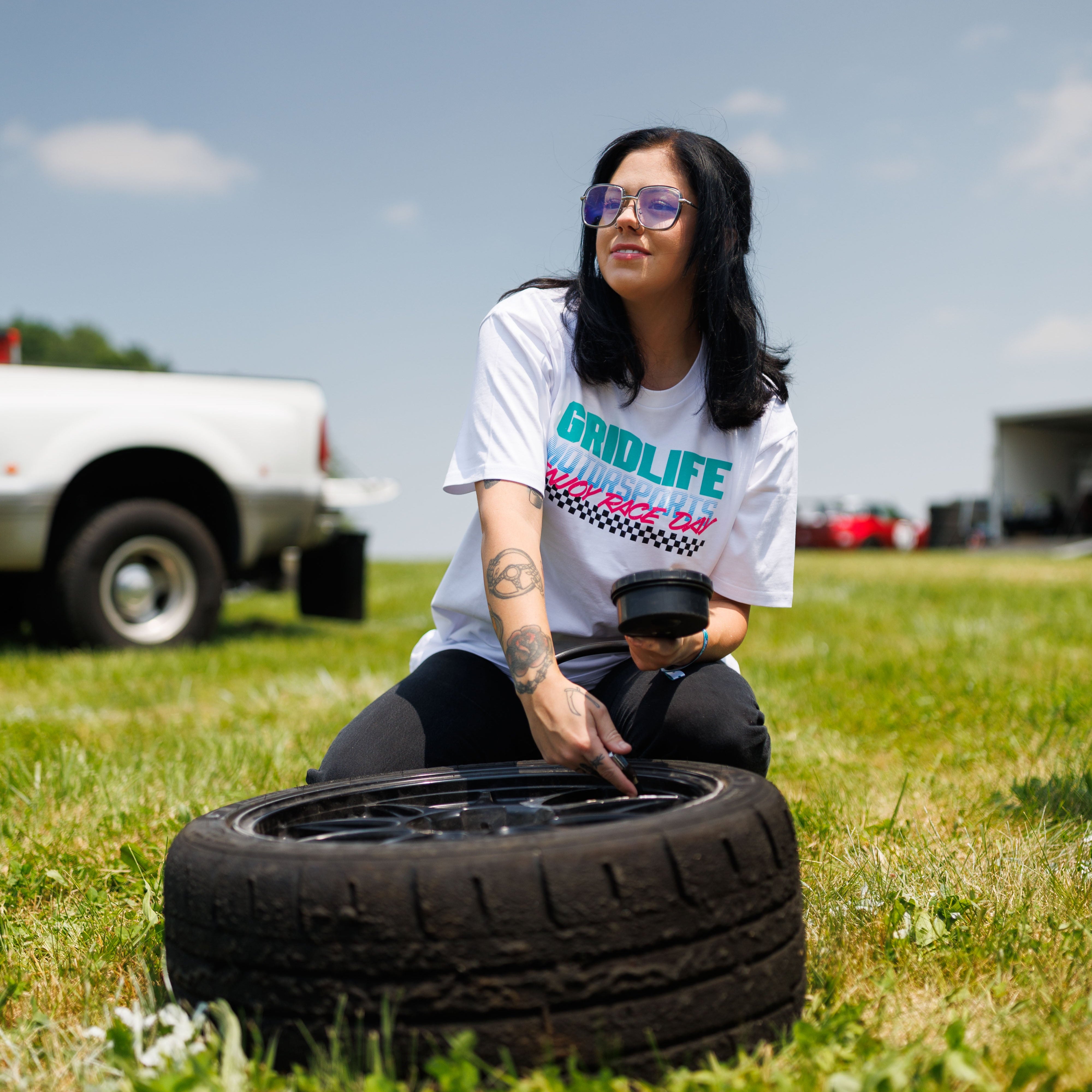 Enjoy Race Day 25 Tee