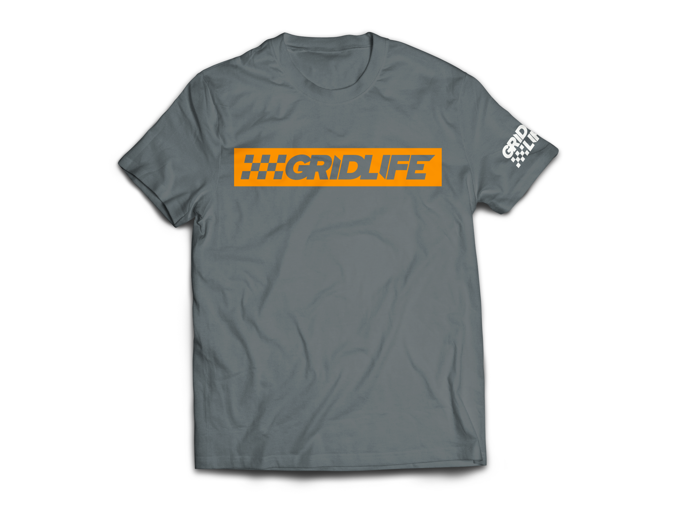 Flag Logo Indigo + Neon Orange