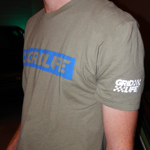 Flag Logo Olive + Navy