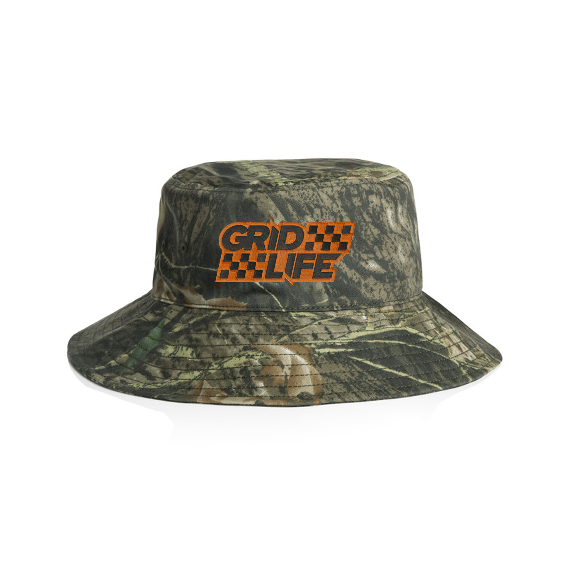 GRIDLIFE Camo Bucket Hat