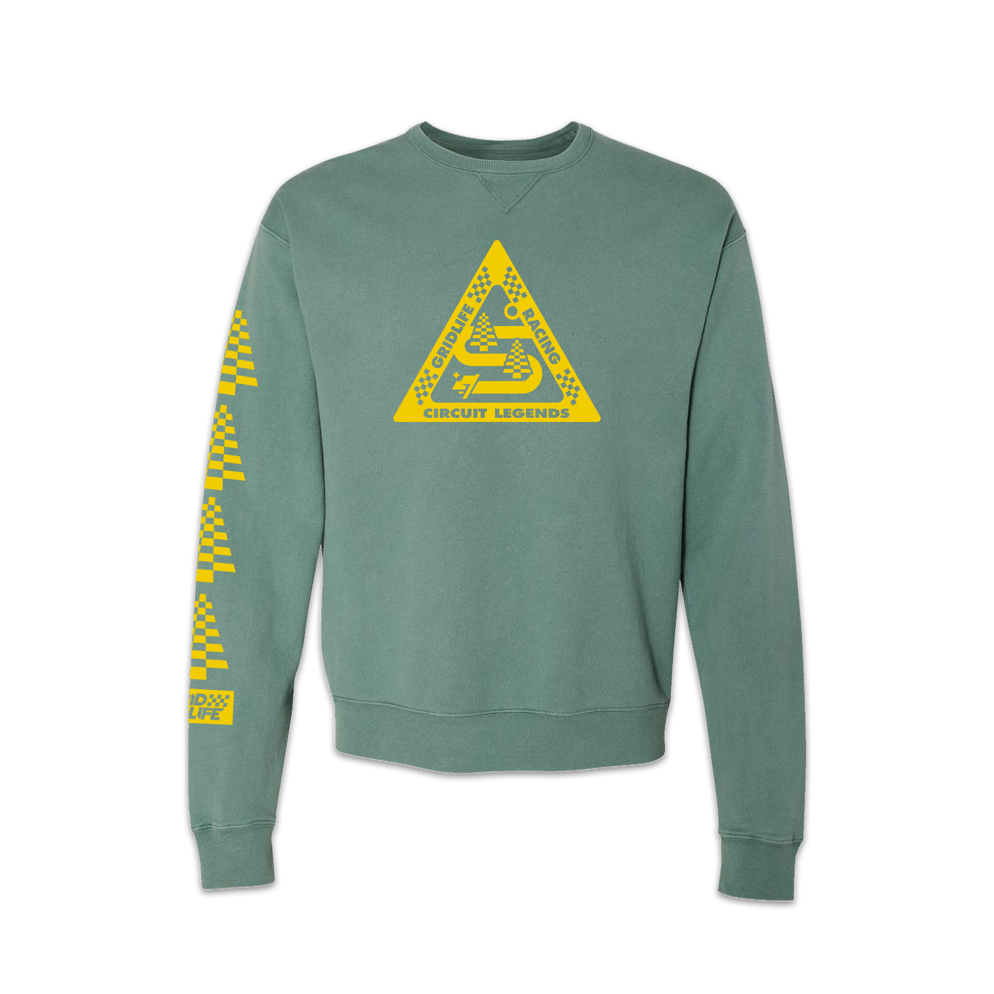 GRIDLIFE Campbridge Crewneck - Cypress