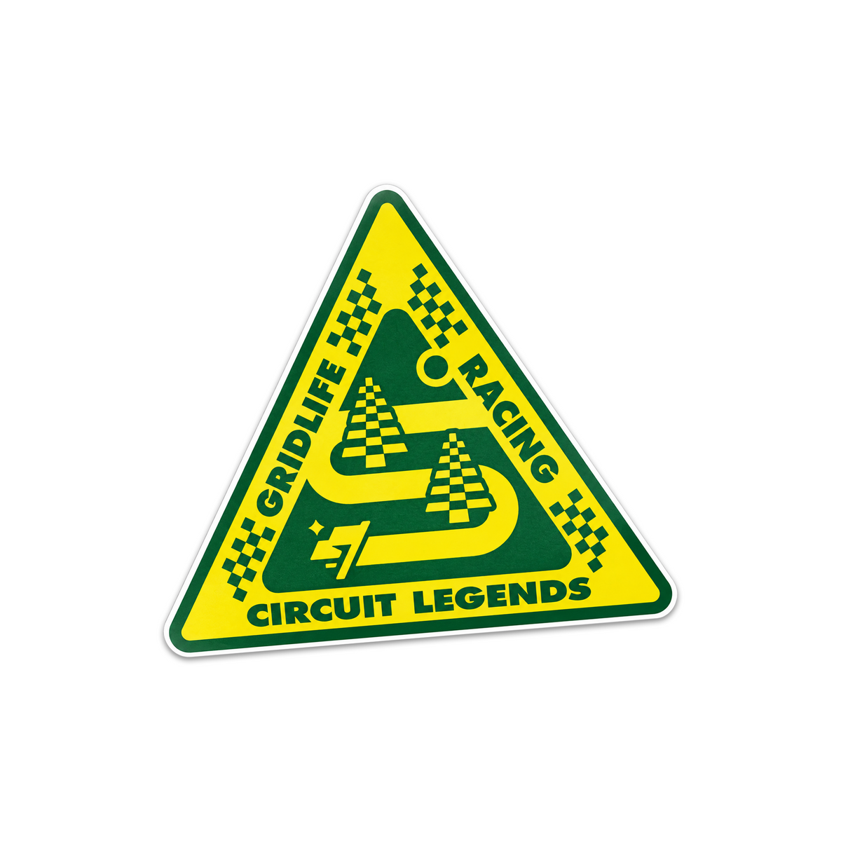 GRIDLIFE Campbadge Sticker
