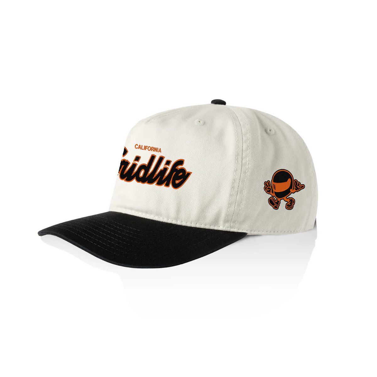 GRIDLIFE Laguna Script Cap Natural/Black