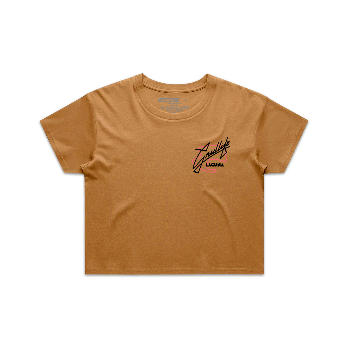 GRIDLIFE Laguna Vibes Wo's Crop Tee