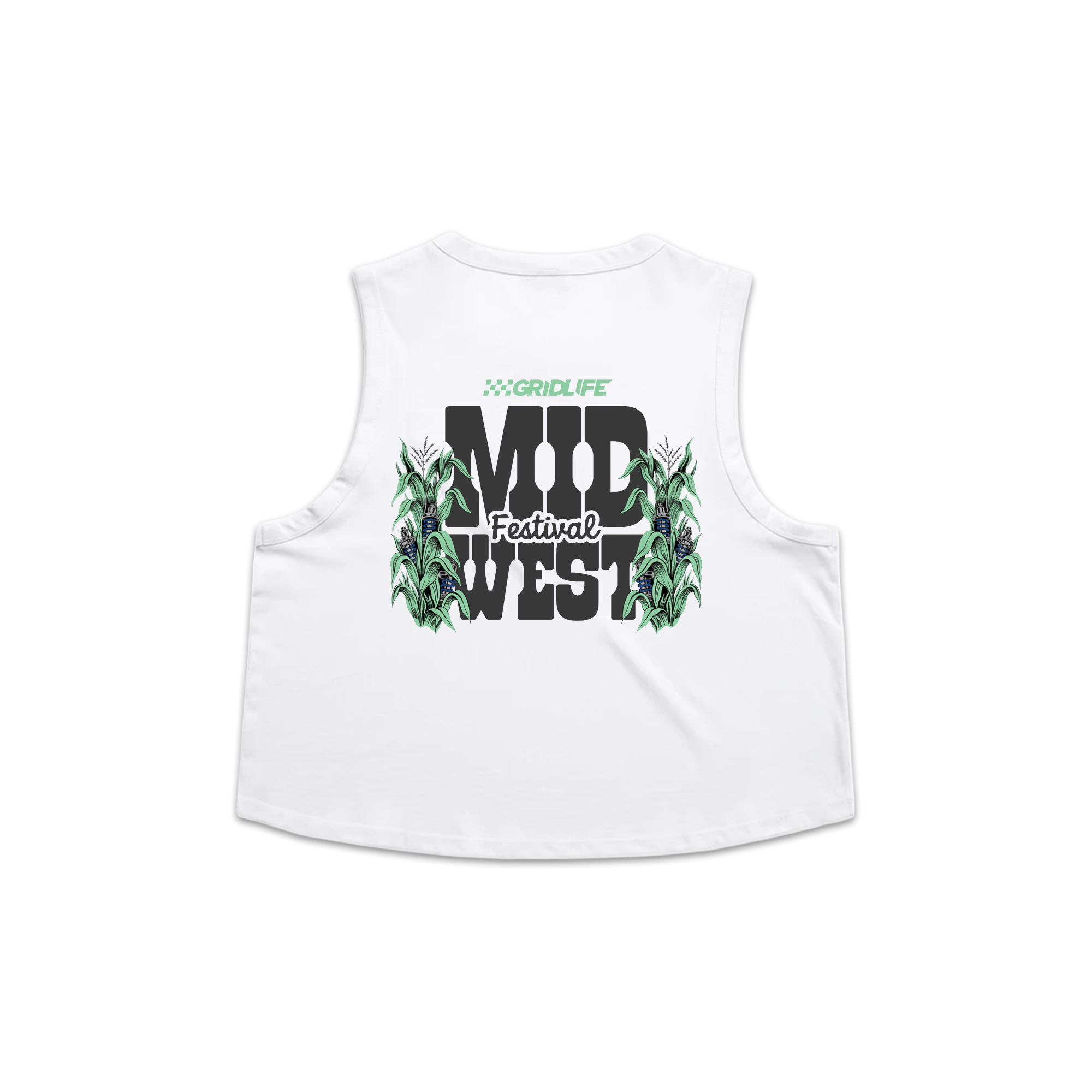 Midwest Festival Women's Cropped Tank