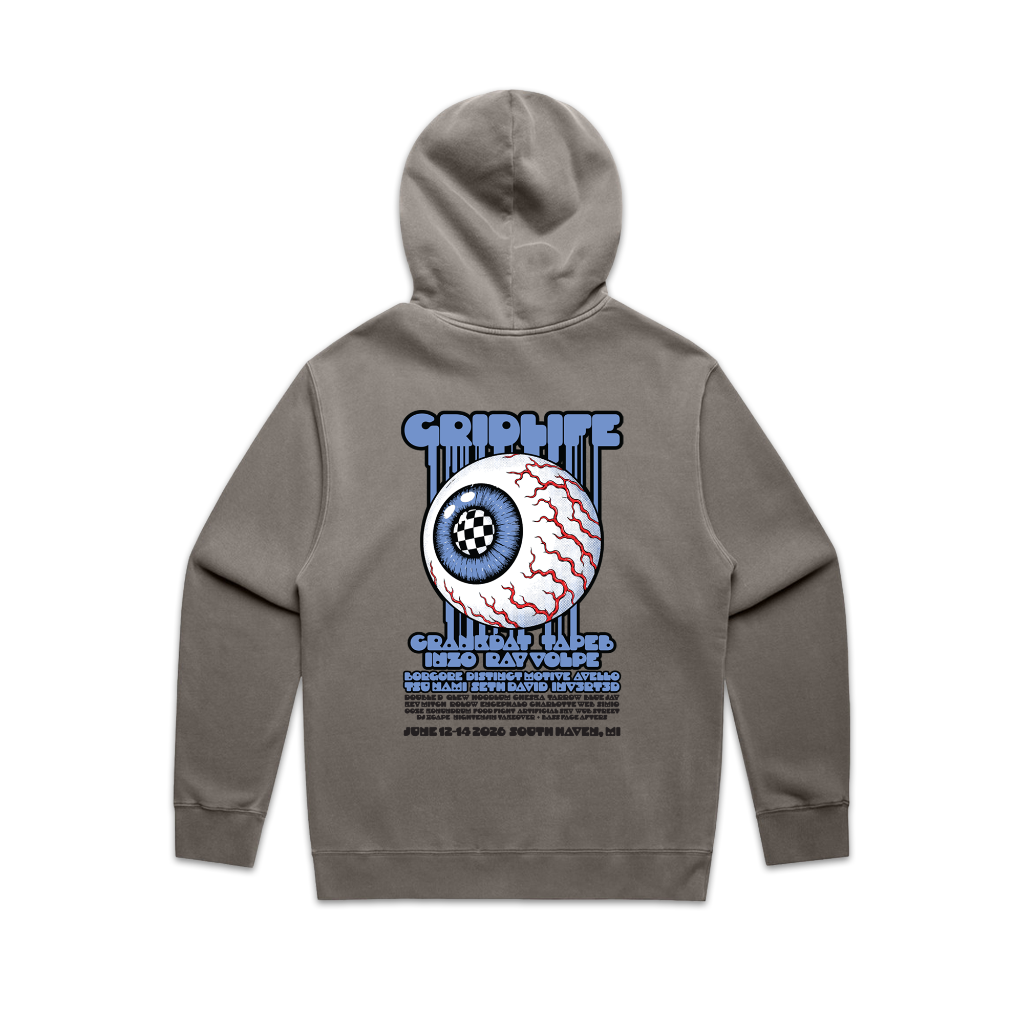 GRIDLIFE Midwest Festival 2026 'Lineup Hoodie'