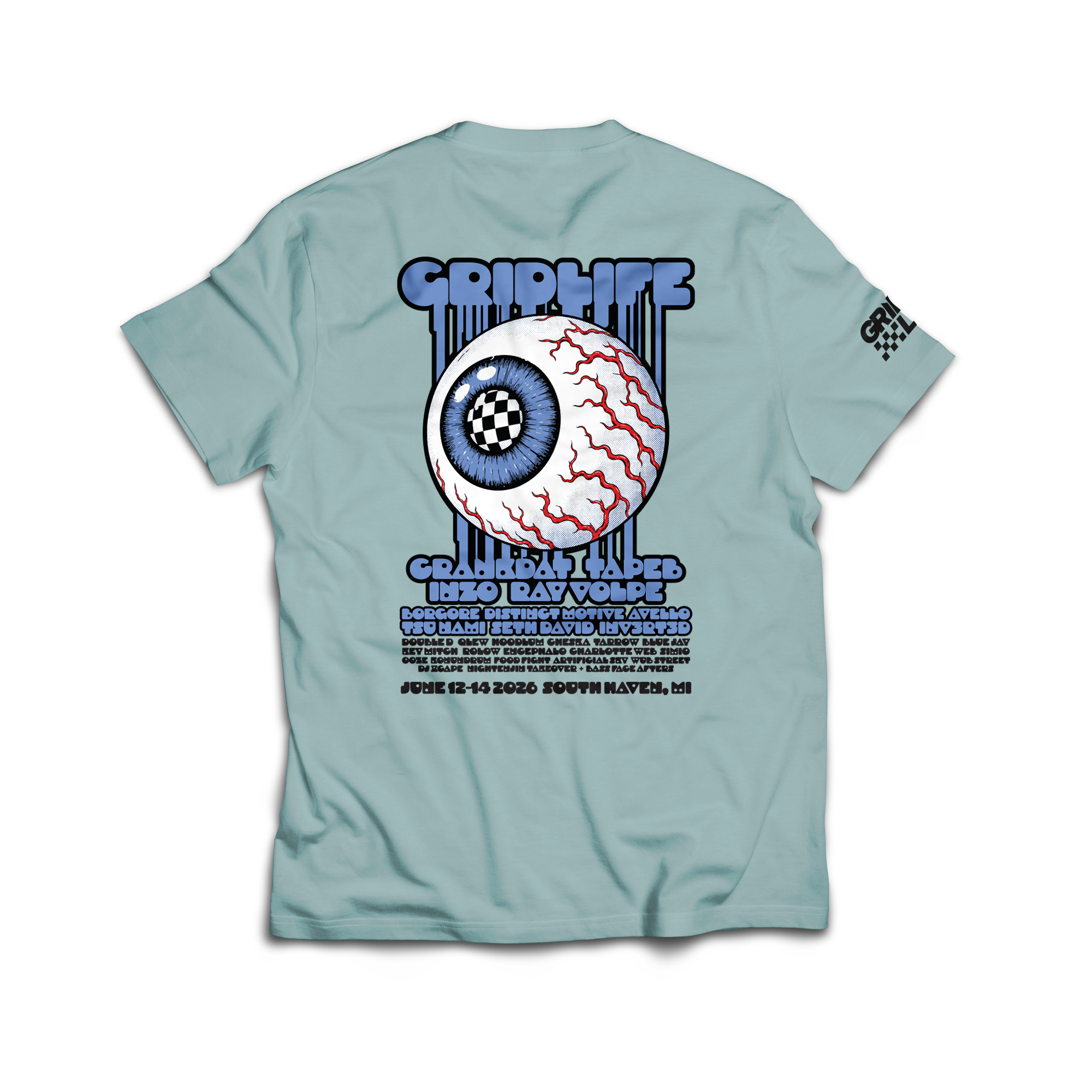 GRIDLIFE Midwest Festival 2026 'Lineup Tee'