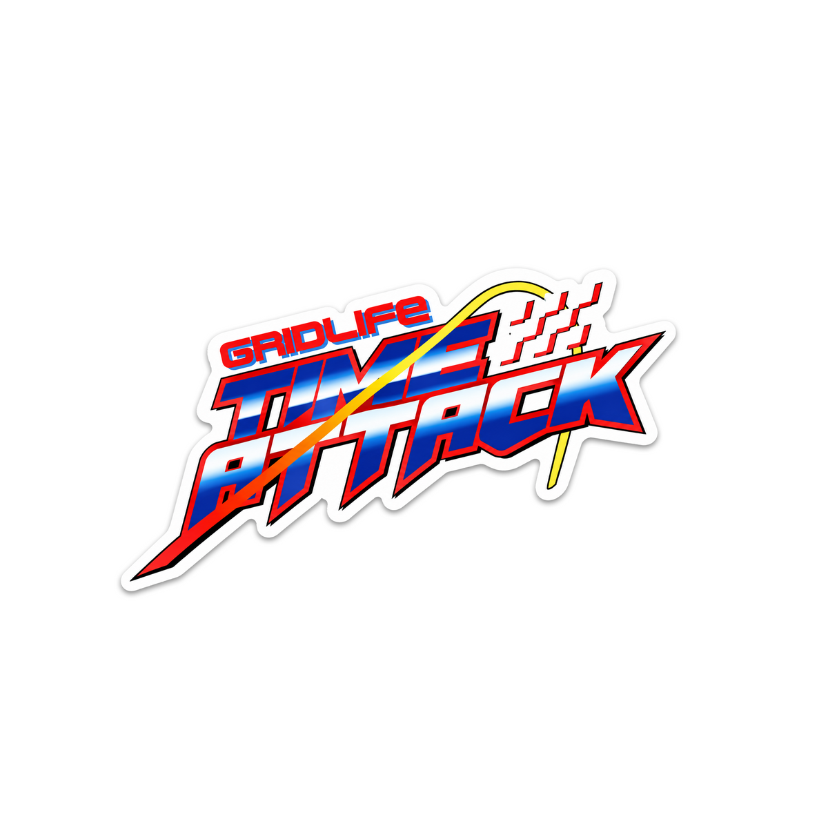 GRIDLIFE Time Attack Sticker