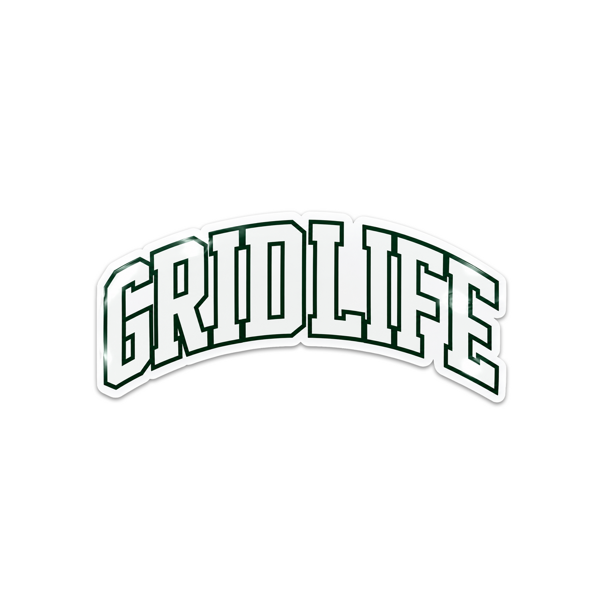 GRIDLIFE University Sticker (Green)