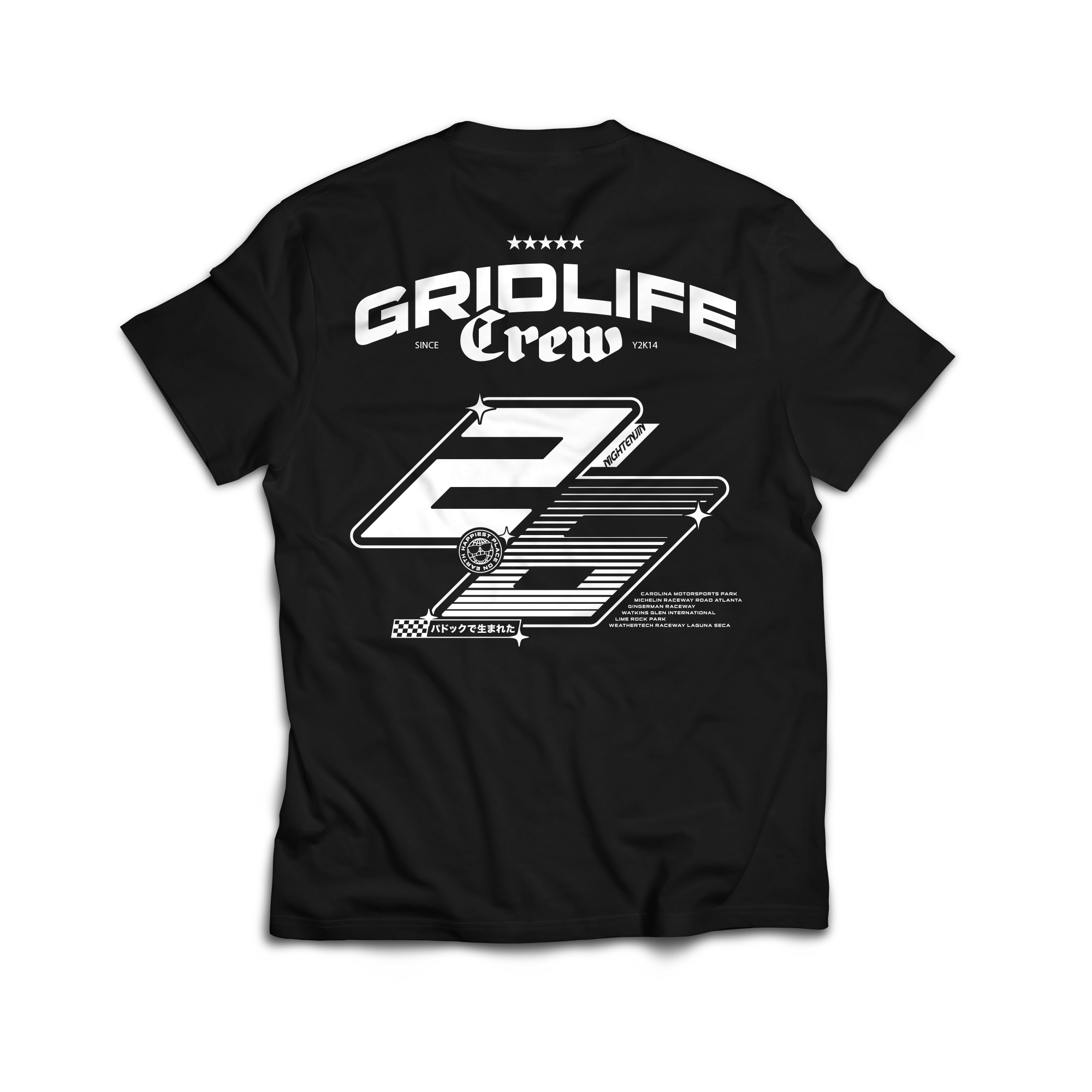 CREW Nighenjin x GRIDLIFE Collab Tee