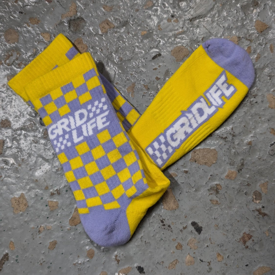 Checkered Mini Crew Socks