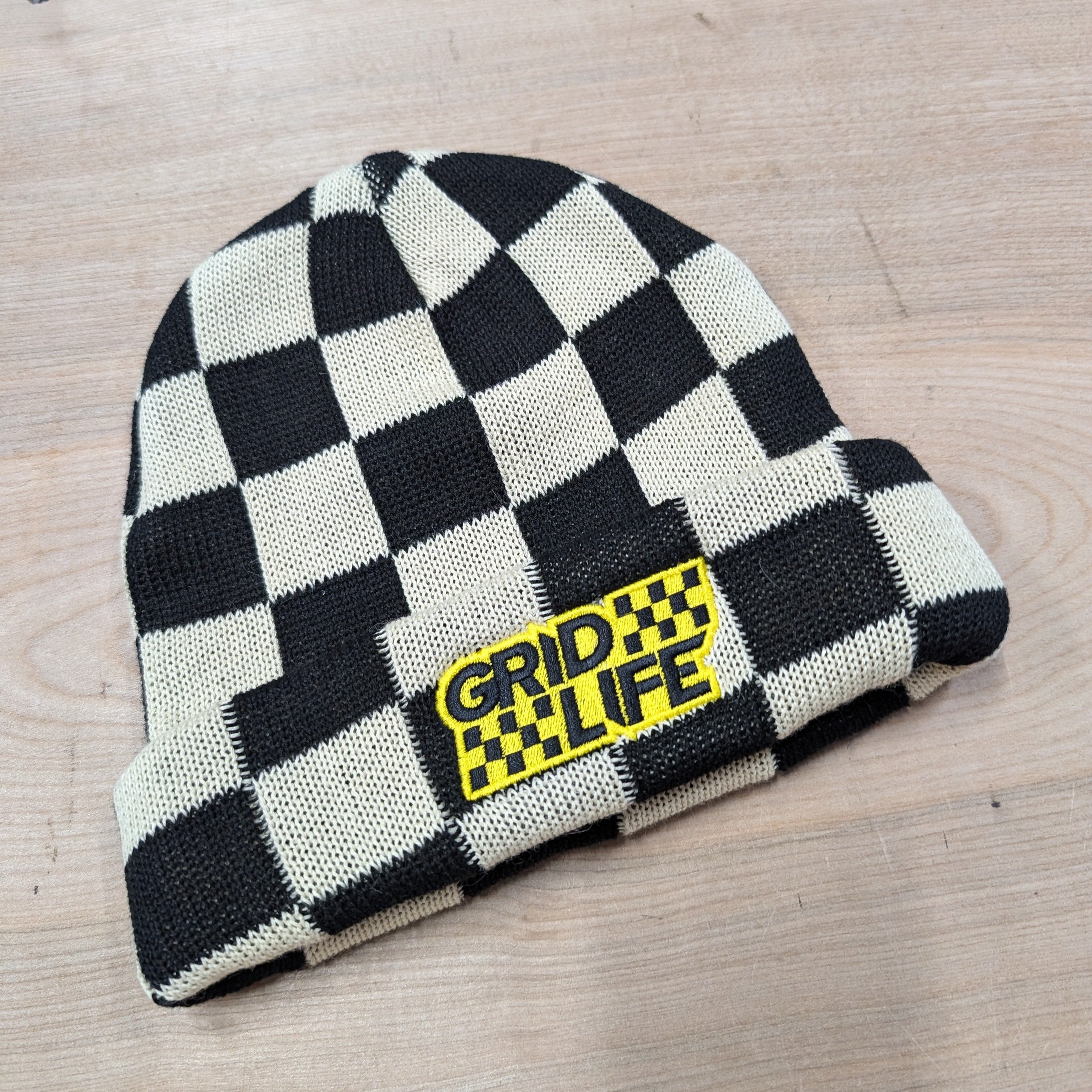 Checkerboard Beanie