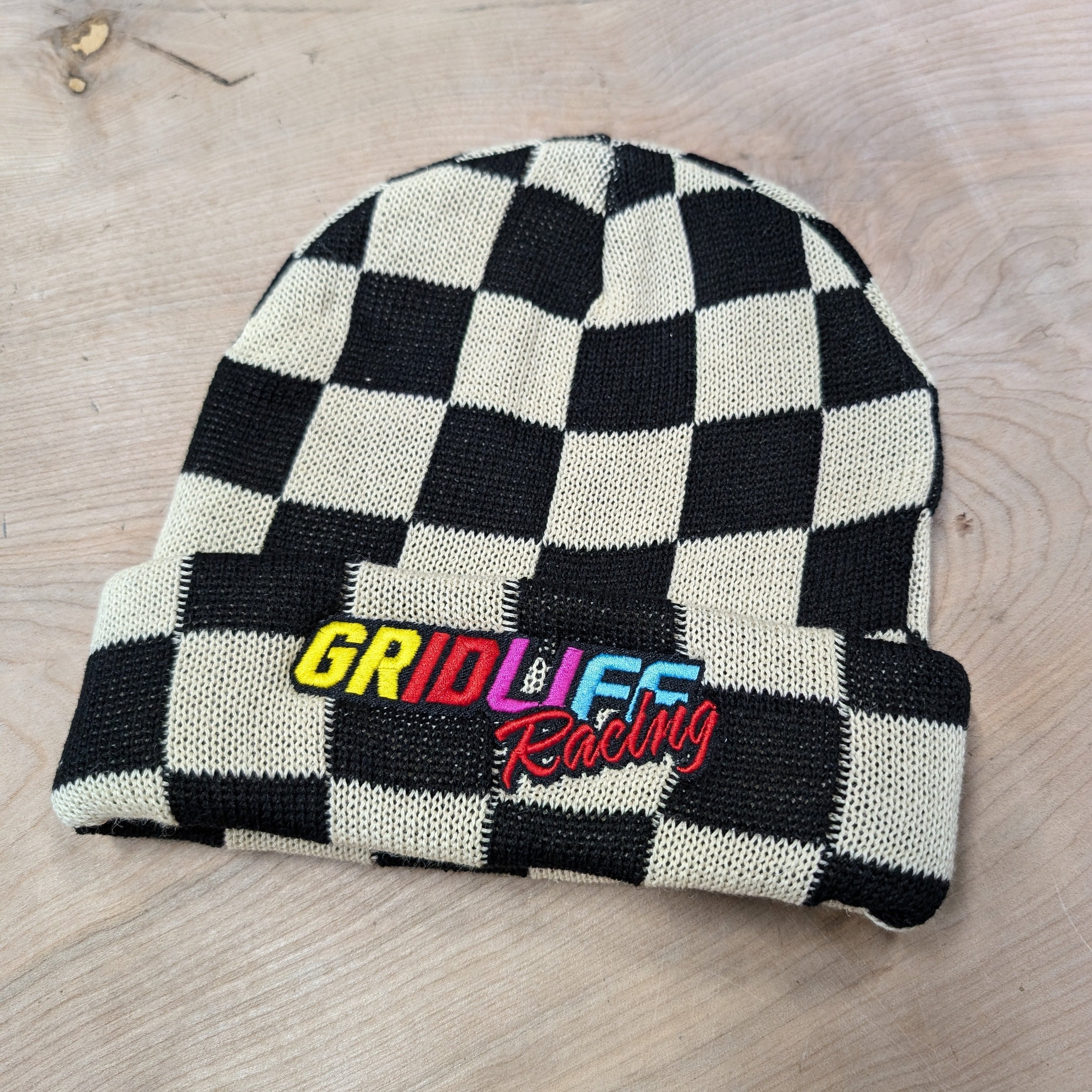 Checkerboard Beanie