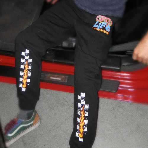Model of GRIDLIFE Acid Drip jogger's getting out of NSX