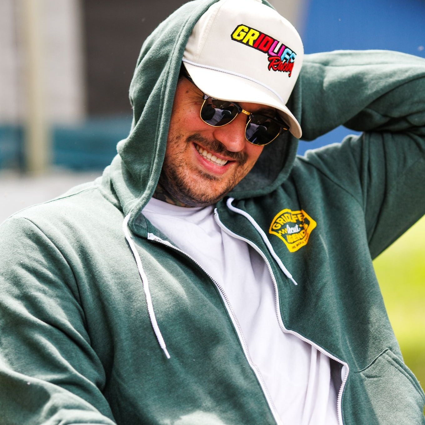 Circuit Legends Zip Up Hoodie