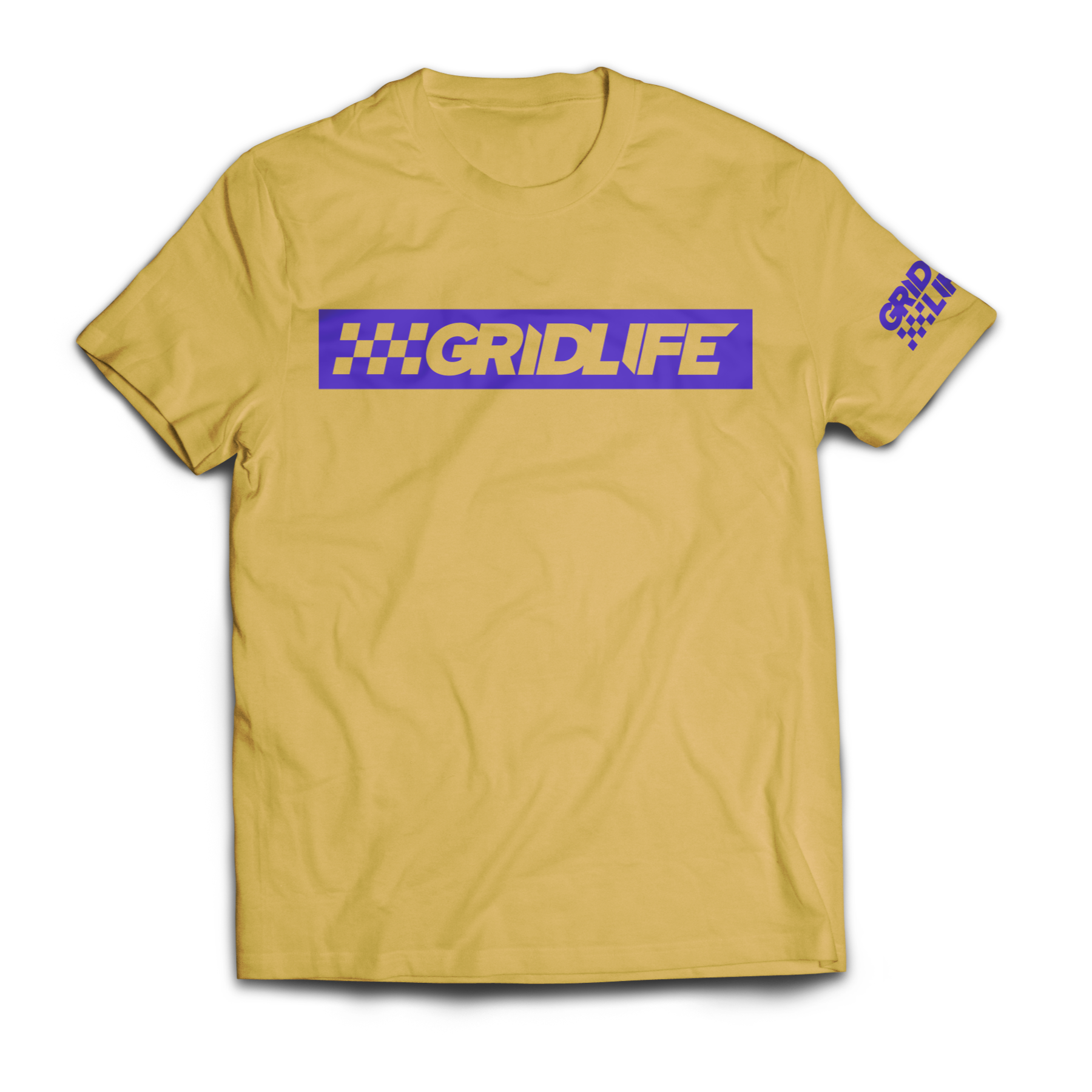 Flag Logo Gold + Purple