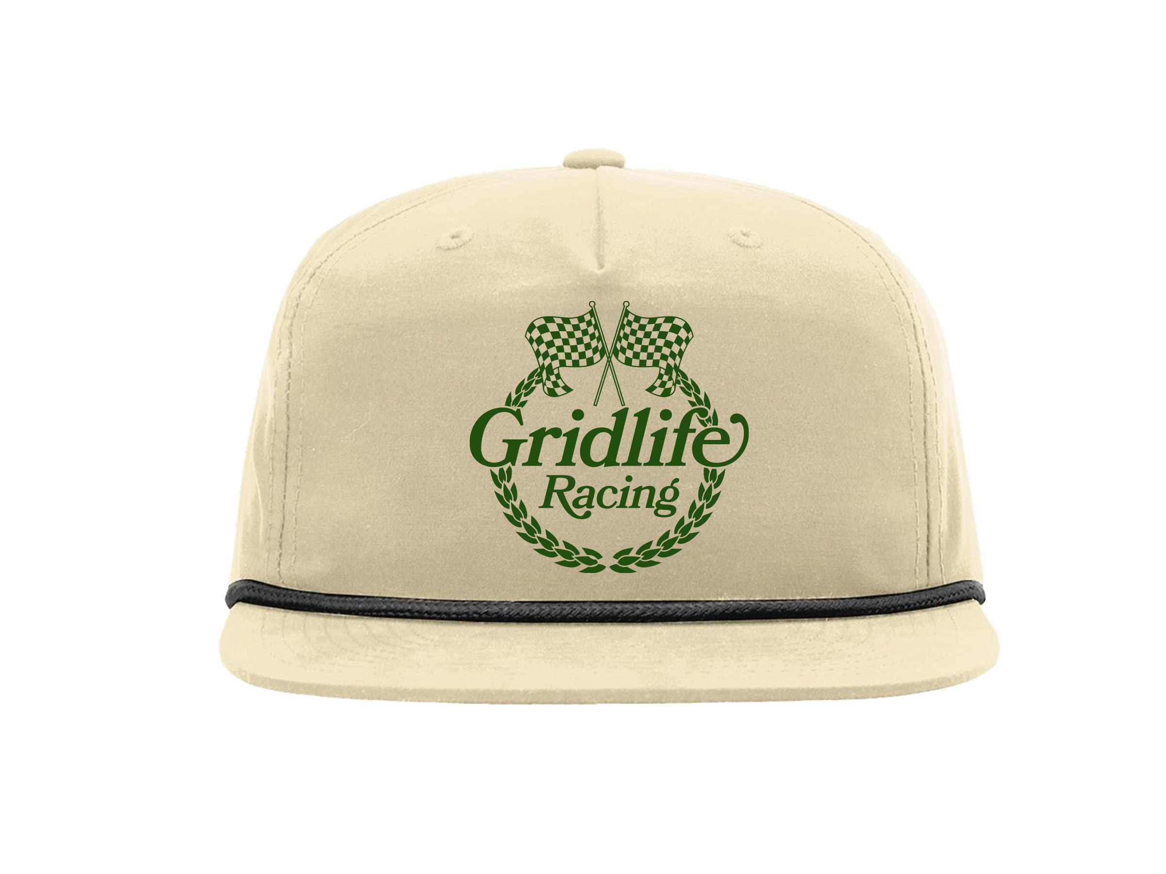 Stock image of the GRIDLIFE racing laguna crest hat 