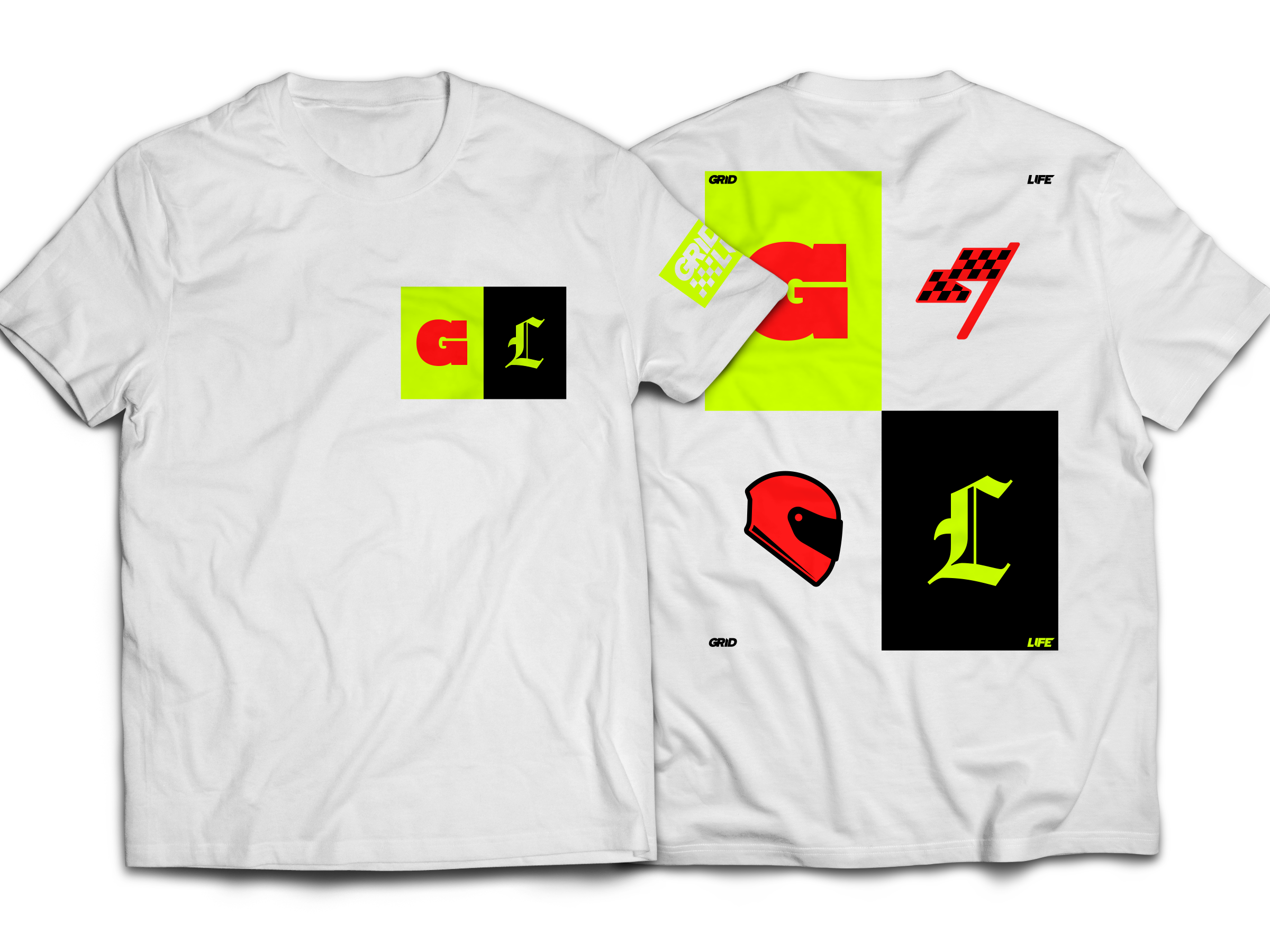Neon GRIDLIFE Tee