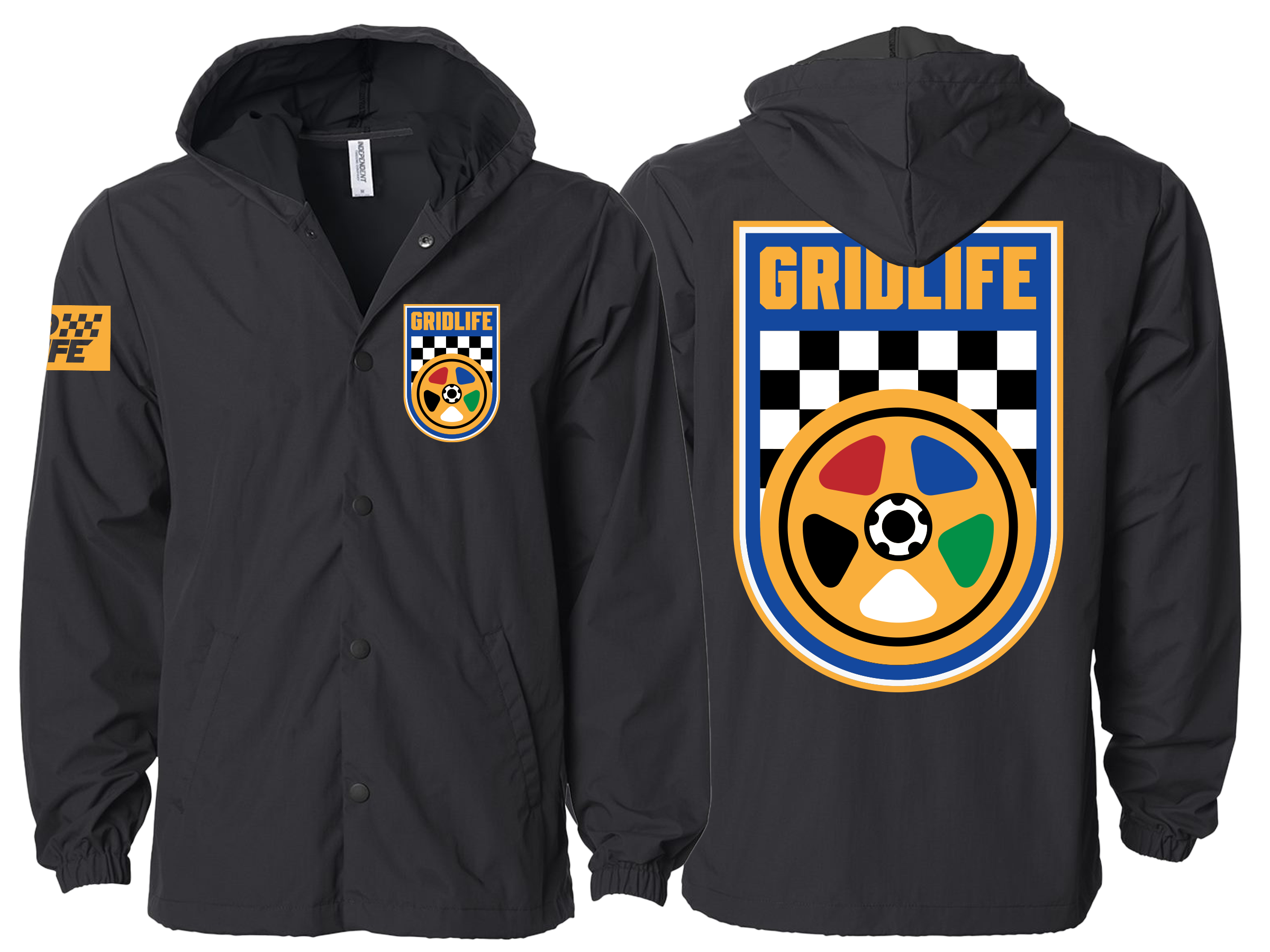 GRIDHaus Waterproof Windbreaker